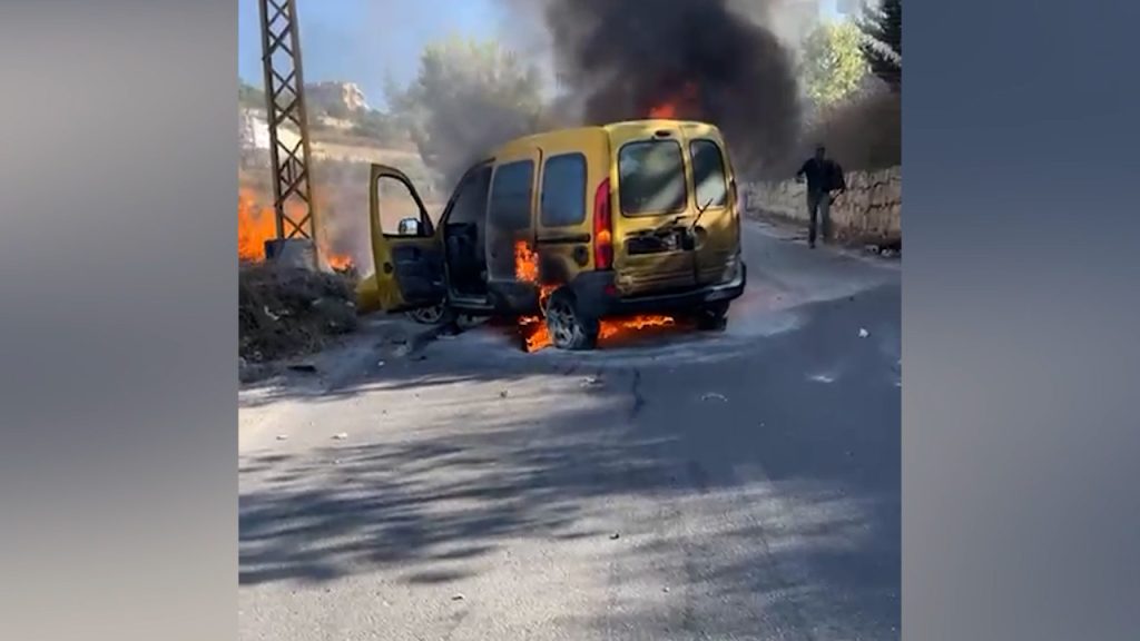 شهيد لبناني بغارة صهيونية على جنوبي لبنان