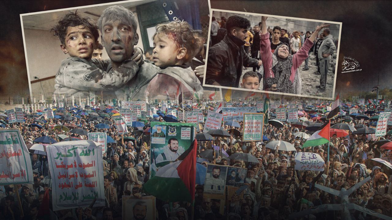 لا صوت يعلو صرخات اليمانيين.. (1.290) ساحة تؤكد ثبات الموقف مع غزة