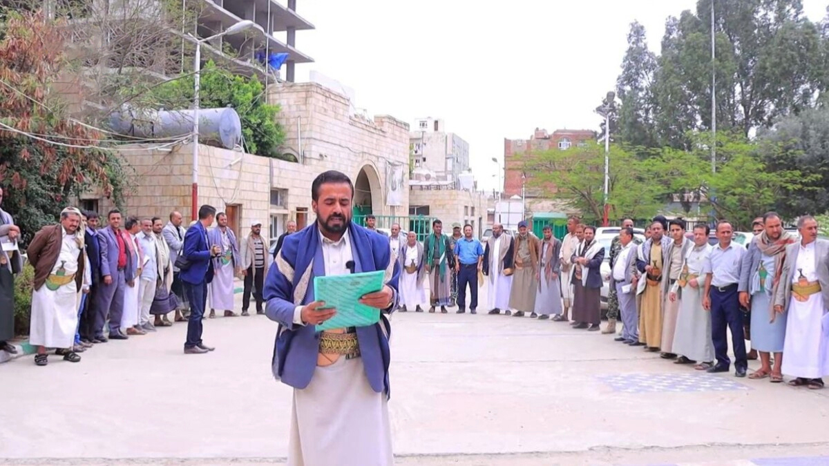 وقفة لكوادر وزارة الزراعة نصرة للشعب الفلسطيني