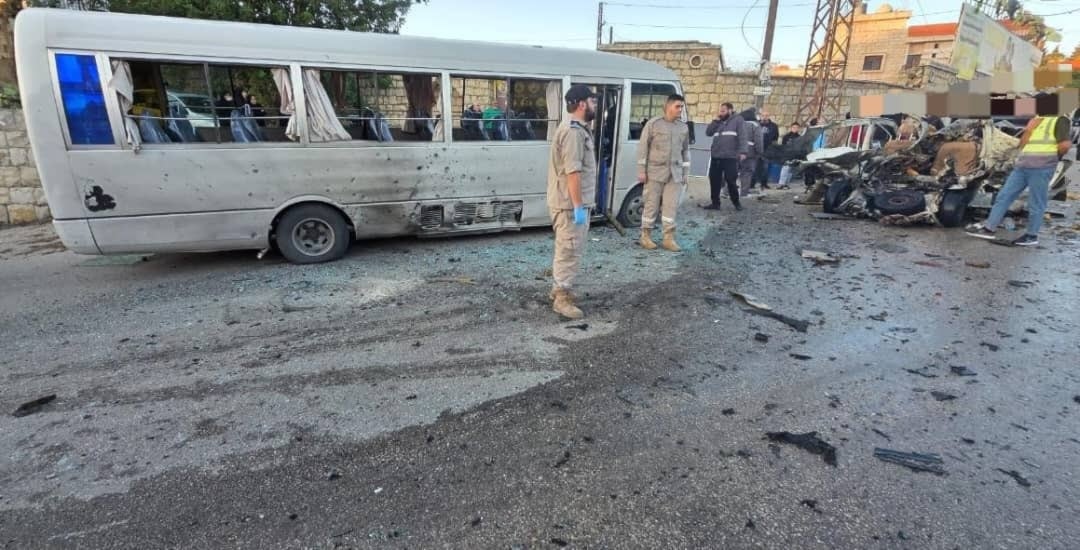 ارتقاء شهيد و11 إصابة بينها طلاب بعدوان صهيوني على الطيري جنوب لبنان