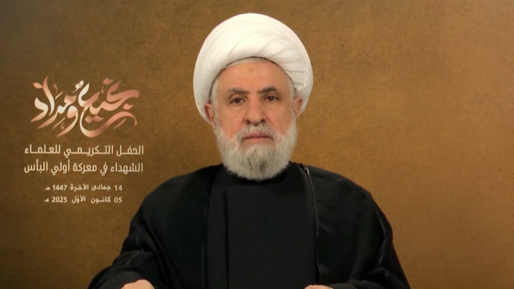 الشيخ نعيم قاسم: لبنان يواجه عدواناً "إسرائيلياً" خطيراً يجب مواجهته بكل الوسائل والسبل