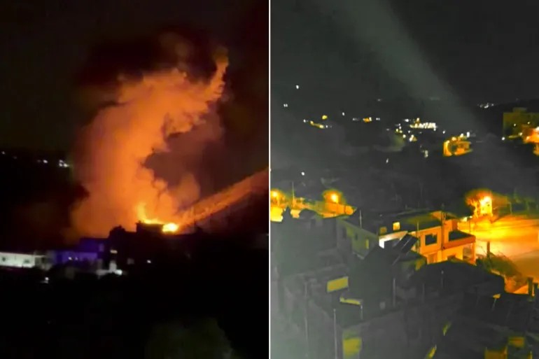 غارات صهيونية على بلدات جنوب وشرقي لبنان