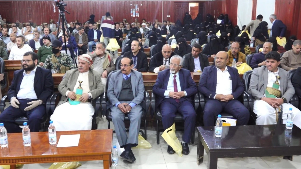 فعالية لوزارة الصحة والبيئة إحياءً لذكرى سنوية الشهيد الرئيس الصماد