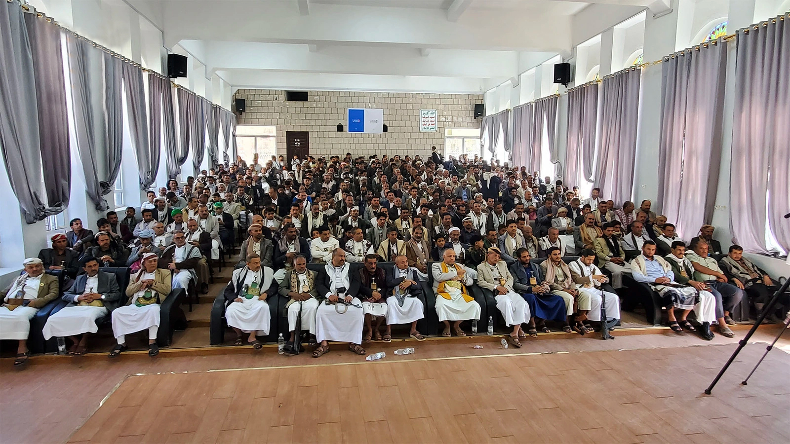 فعالية خطابية في ريف إب إحياءً للذكرى السنوية للصرخة