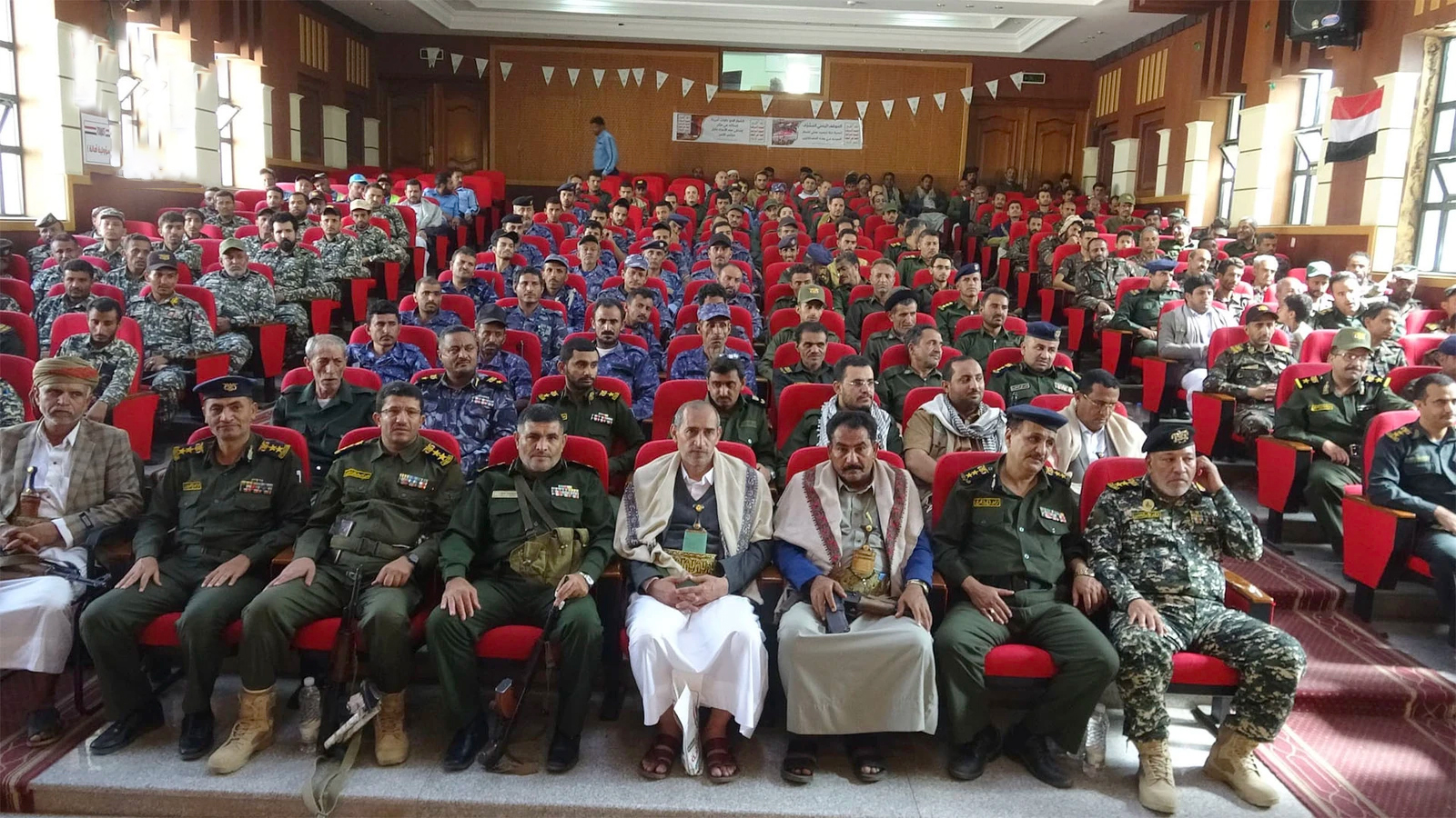 إدارة أمن حجة تُحيي الذكرى السنوية للصرخة بفعالية خطابية