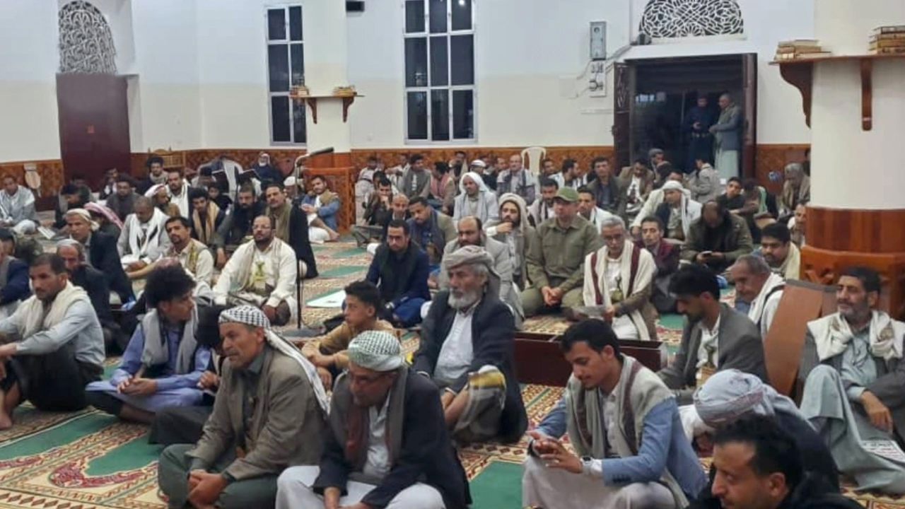 فعالية خطابية في مديرية السبعين بالأمانة إحياءً لذكرى الصرخة