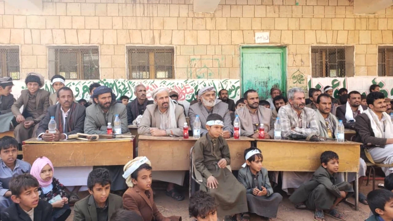 فعاليات ختامية لأنشطة الدورات الصيفية في بني حشيش بصنعاء