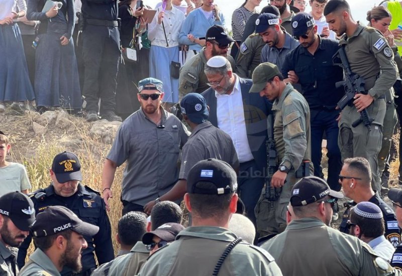 المجرم بن غفير يقتحم بلدة سلوان برفقة مستوطنين صهاينة وسط إجراءات "أمنية" مشددة