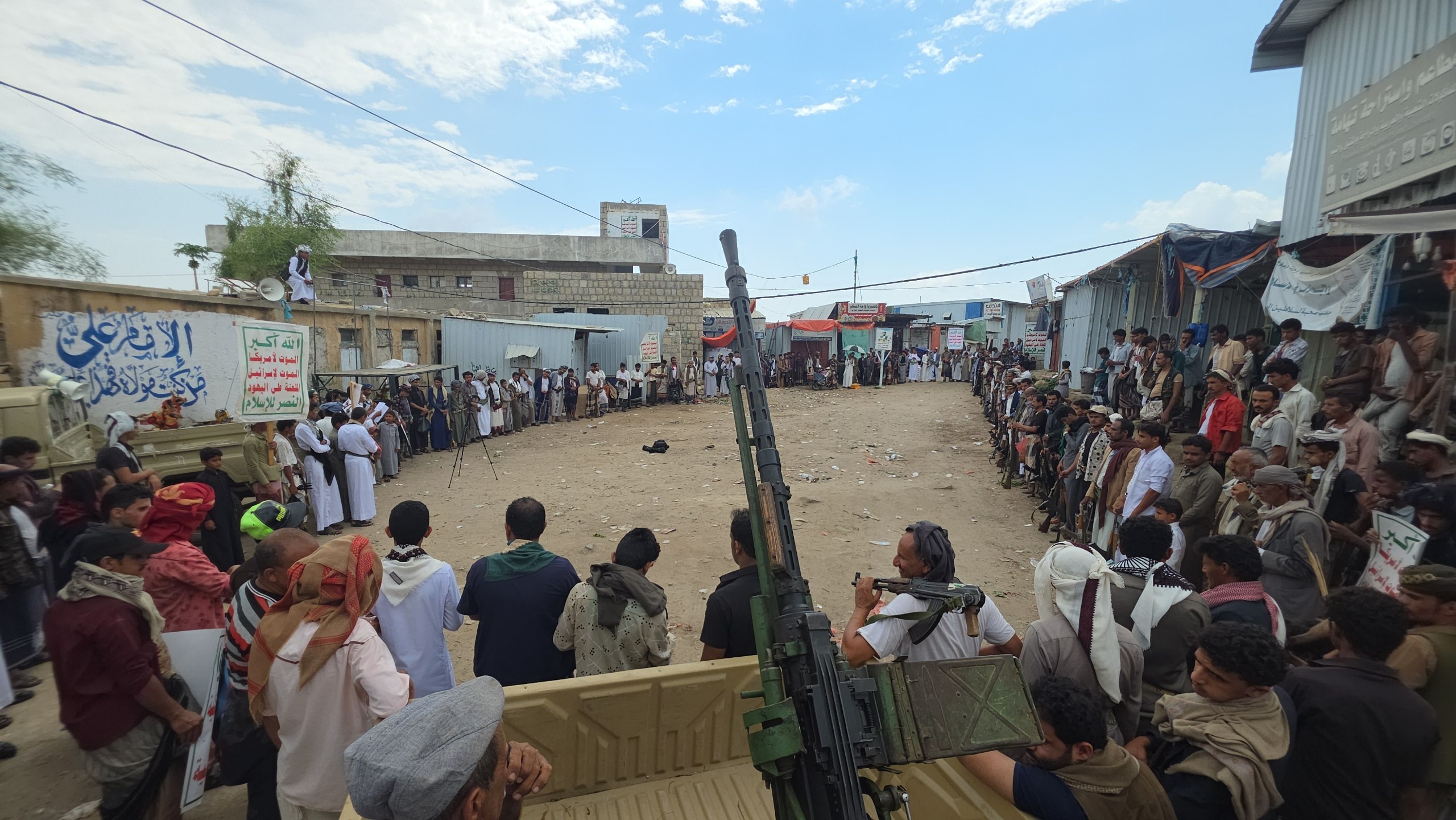 قبائل مديرية شدا بصعدة تعلن النفير العام لإنهاء العدوان