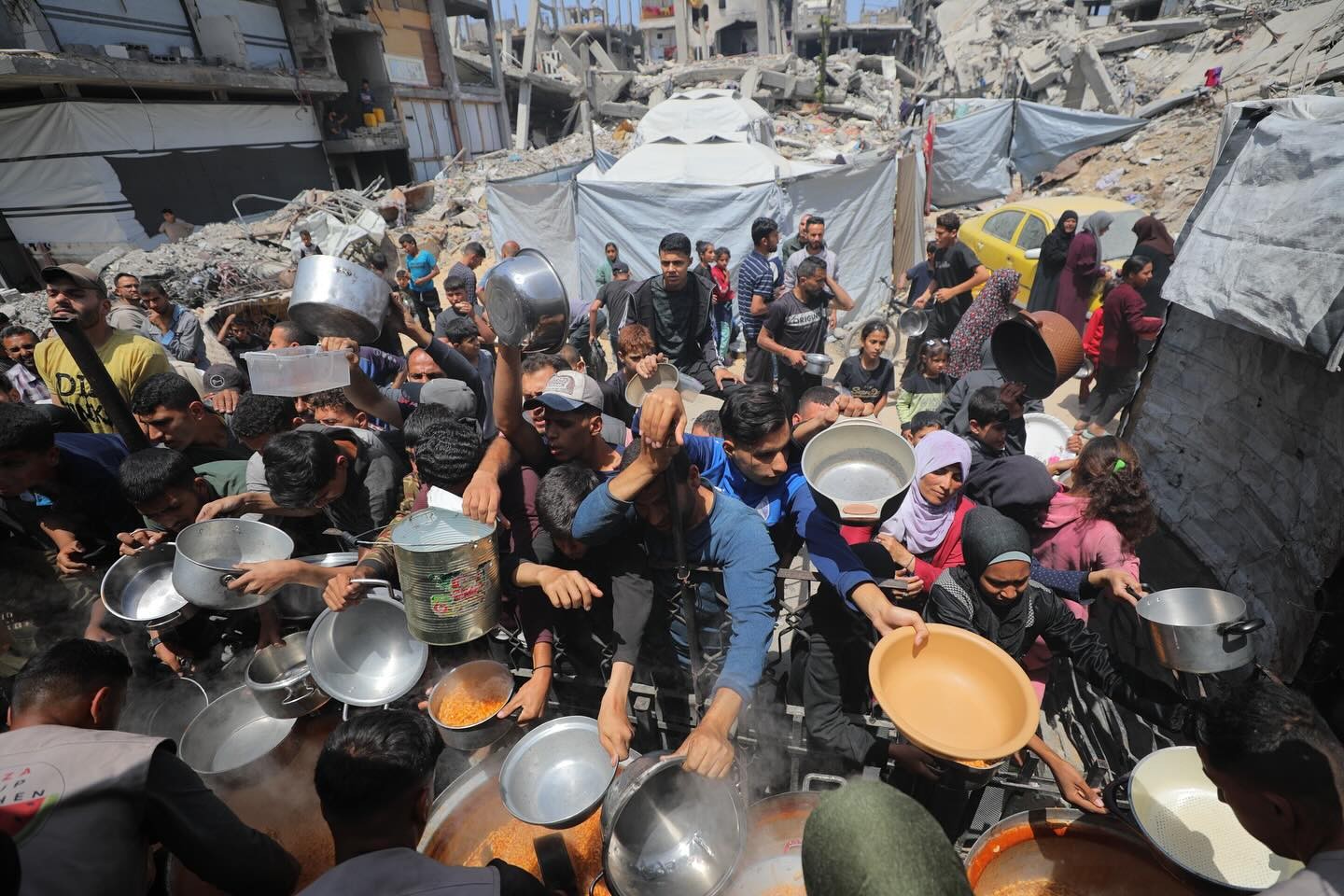 1.6 مليون فلسطيني مهددون بالمجاعة وسوء التغذية في قطاع غزة
