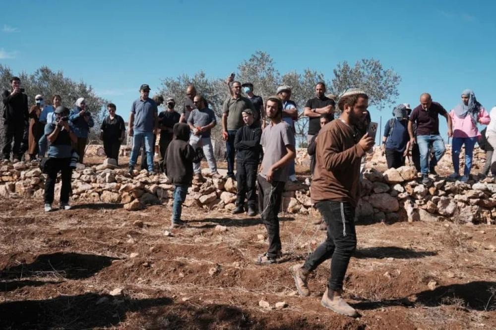 مواجهات مع مستوطنين صهاينة عقب هجوم على أطراف المغير شمال رام الله