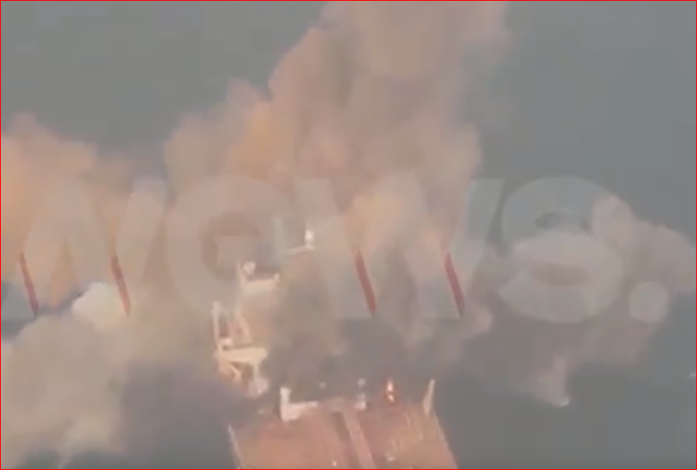بحرية الحرس الثوري تعلن انفجار ناقلة نفط جنوب مضيق هرمز وتحذّر السفن التي تطفئ أنظمة الملاحة