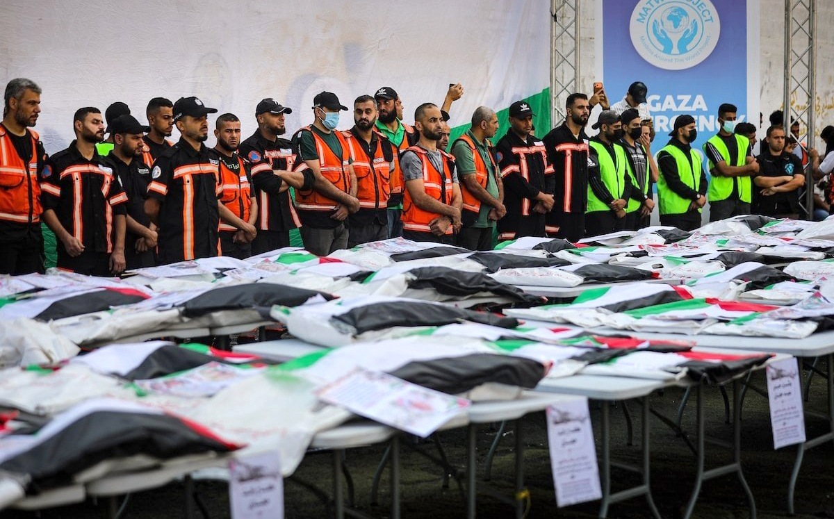 حركة حماس: تشييع جثامين 75 شهيدًا يكشف جانبًا من المأساة التي خلّفتها حرب الإبادة