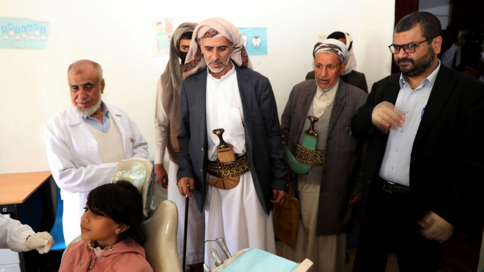 العلامة مفتاح يزور المخيم الطبي الـ 34 لمؤسسة ينابيع الرباط بالأمانة