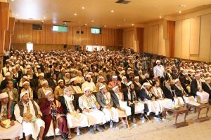 لقاء علماء اليمن لرفض التدخل الامريكي